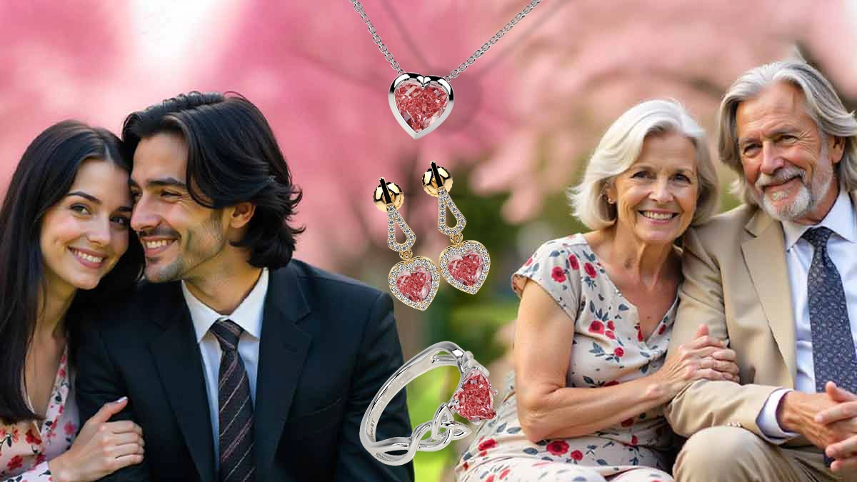 Heart Shaped Pink Jewelry For Your Love: Valentine's Day Special