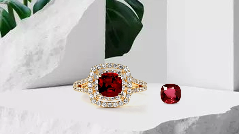 Cushion Cut Double Halo