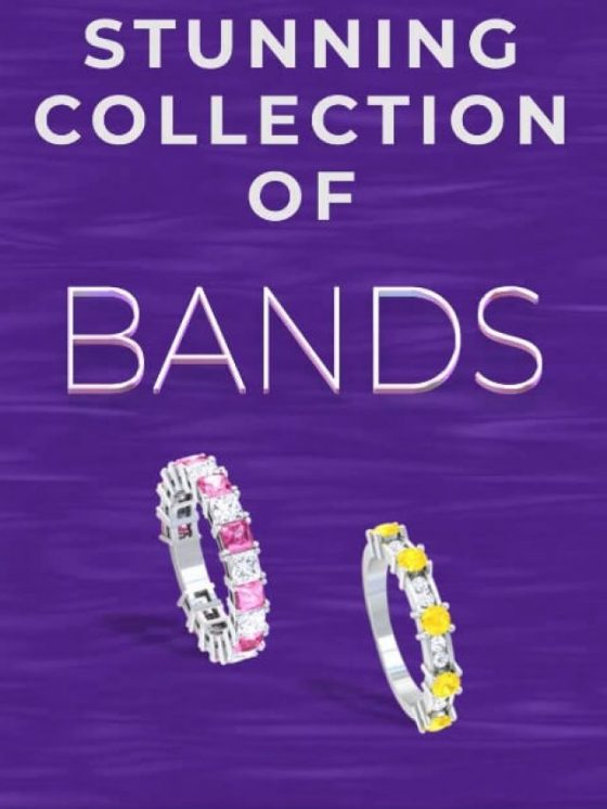 Gemstones and Diamonds Eternity Bands for 2024