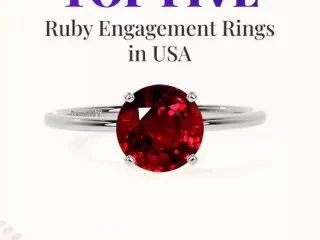 Top Five Ruby Engagement Rings in USA for 2023