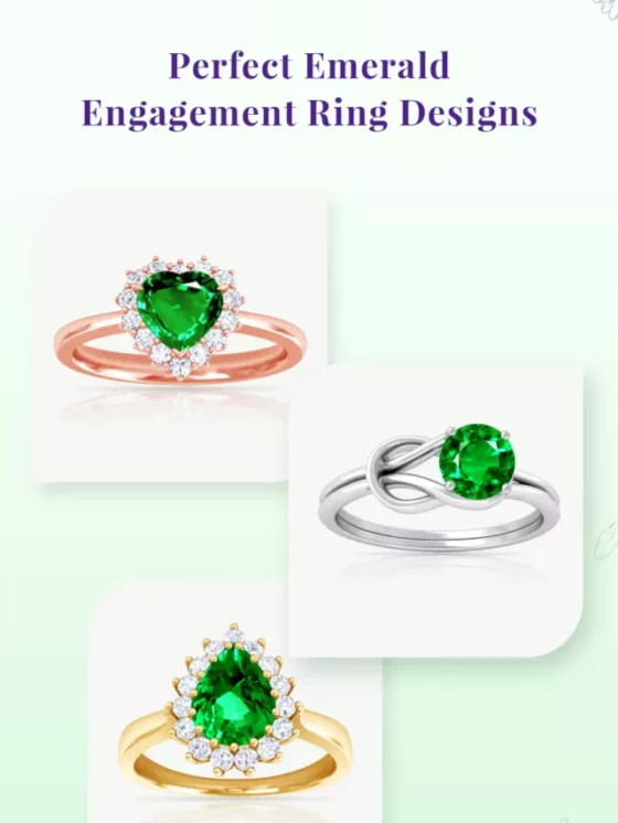 Perfect Emerald Engagement Ring Designs