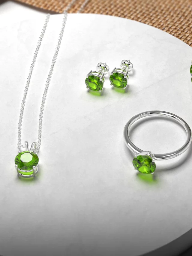 Peridot Jewelry Gifts for August Born – GemsNY