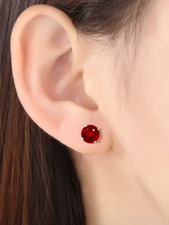 5 Breathtaking Ruby Stud Earrings to Elevate Your Look