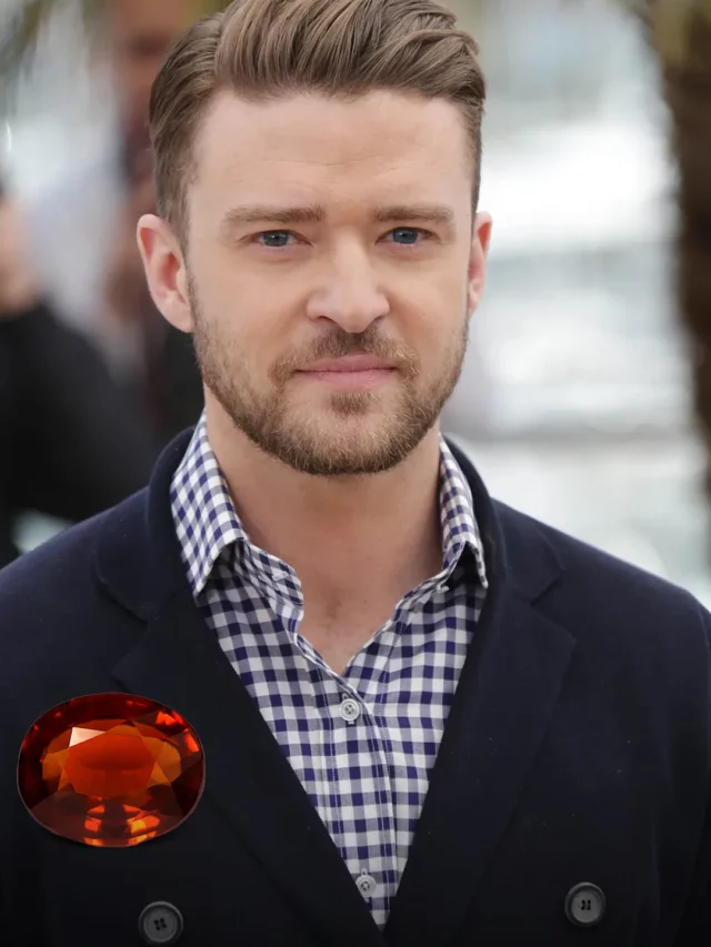 Justin Timberlake’s Birthstone Glam — Rocking the Garnet