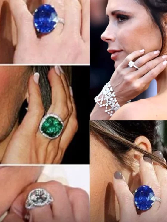 Victoria Beckham’s Engagement Rings Collection — Sparkling Statements