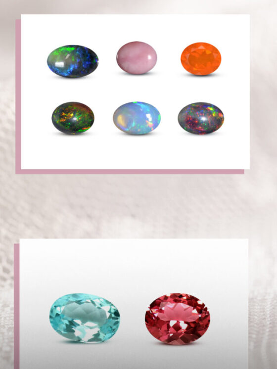 All About Pink Tourmaline and Opal