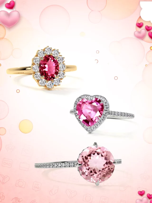 Pink Engagement Rings — A Burst of Pink Passion Pink Engagement Rings — A Burst of Pink Passion