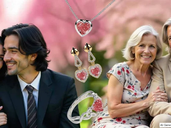 Heart Shaped Pink Jewelry For Your Love: Valentine’s Day Special