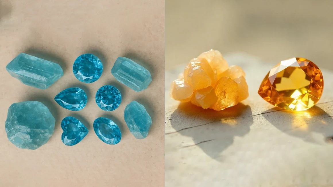 November Birthstones: Topaz & Citrine