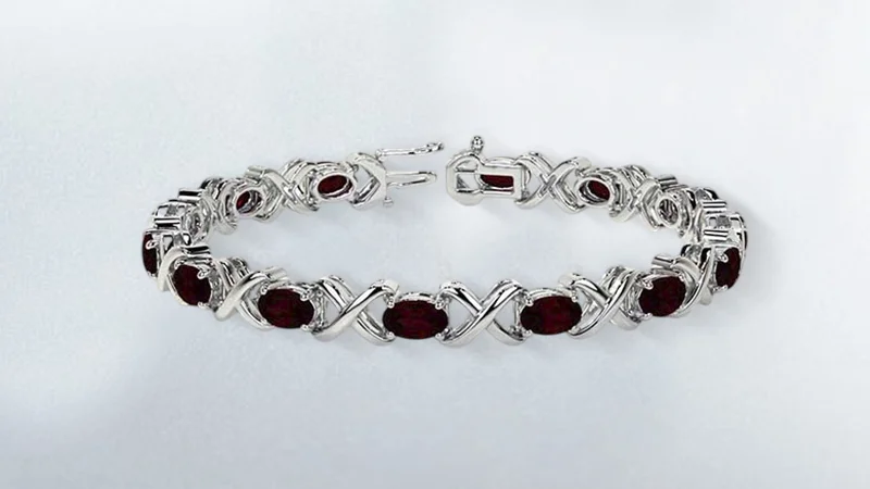 July birthstone bracelet