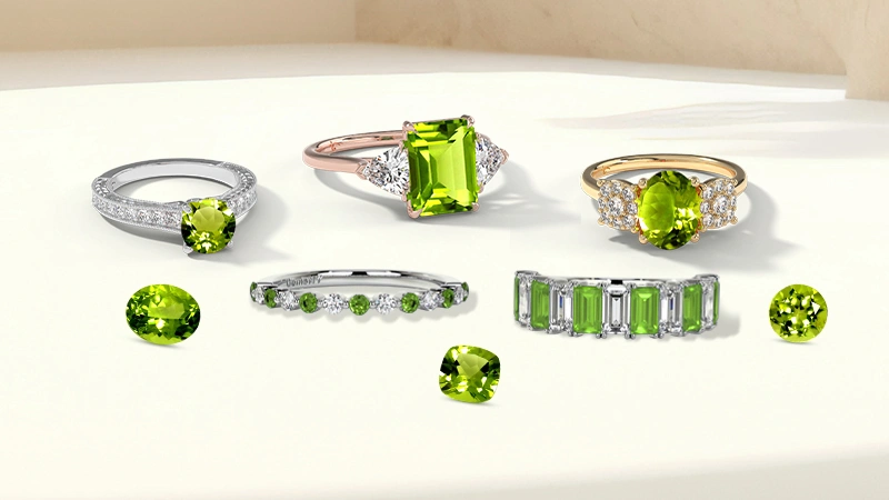 Peridot Rings