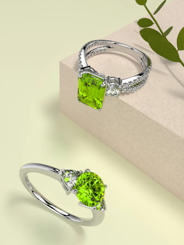 Different Ways to Style Peridot Rings