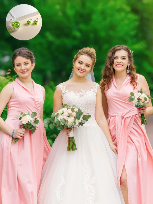 Peridot Jewelry for Weddings: A Fresh Touch