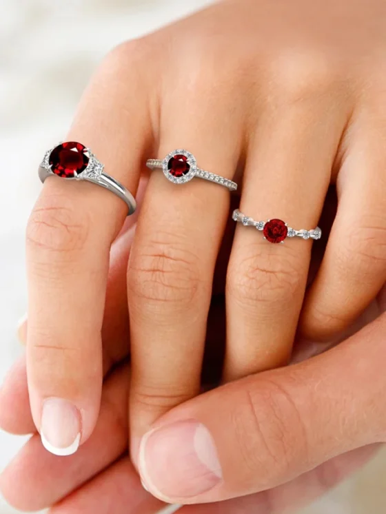 Ruby Wedding Rings That Scream LOVE!