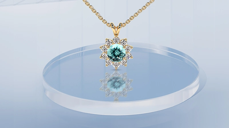 Paraiba Tourmaline Pendants
