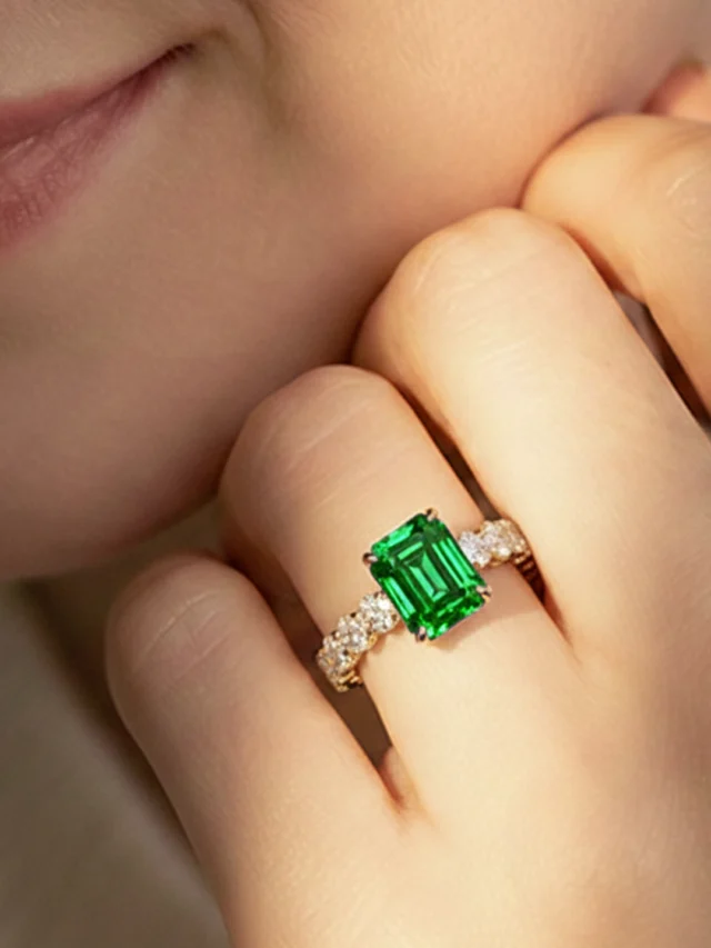 Why Emerald-cut Emerald Rings are Trending?